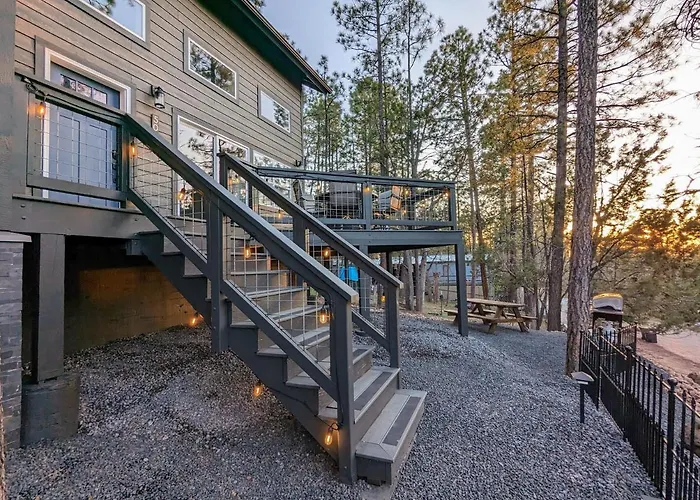 Getaway W Sunset Deck & Fire Pit Table Holiday home Pinetop-Lakeside