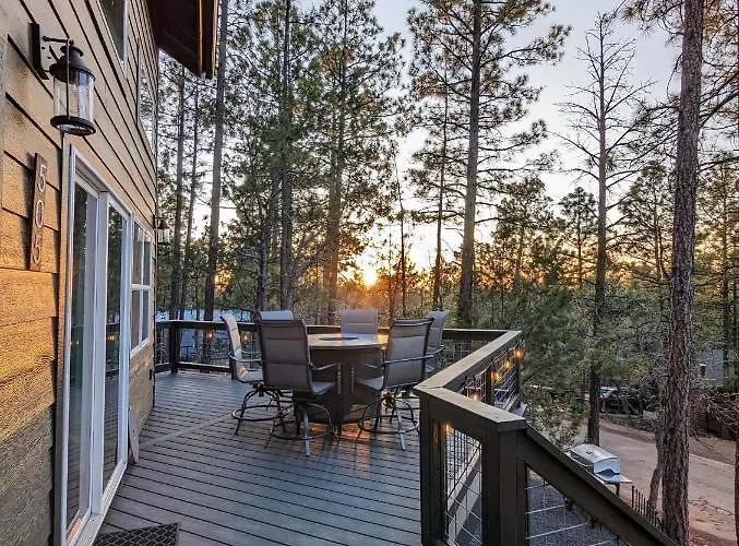 Holiday home Getaway W Sunset Deck & Fire Pit Table Pinetop-Lakeside